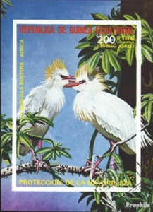 Guinea Ecuatorial Bloque 247 (edición completa) usado 1976 africanos Aves - Imagen 1 de 1