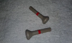 Toyota 4 Runner Camry Solara Lite Gray Rear Seat-Lock Knob release down 2 1/3 - Picture 1 of 1