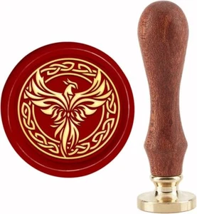 CRASPIRE Phoenix Wax Seal Stamp Celtic Knot Sealing Phoenix, - Picture 1 of 7
