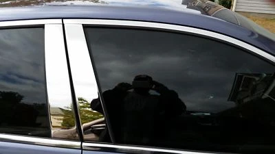 CHROME PILLAR POSTS COVERS FOR BUICK LeSABRE 2000-2005 (4PCS)  - Image 1 of 4