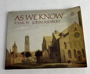 John ASHBERY / As We Know 1st Edition 1979 - Picture 1 of 6