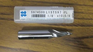 OSG 1/8" x 5/8" 10° HSS-Co Tapered End Mill - Bild 1 von 4
