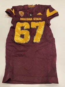 Maglia Arizona State Sun Devils usata indossata dal gioco Pat Tillman Adidas Medium #67 - Foto 1 di 4