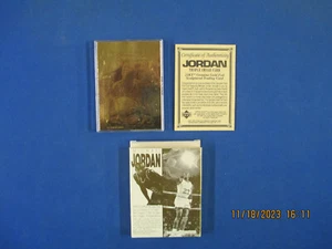 1995 Upper Deck Michael Jordan 23 Karat Gold Foil 25000 23K Chicago Bulls - Picture 1 of 1