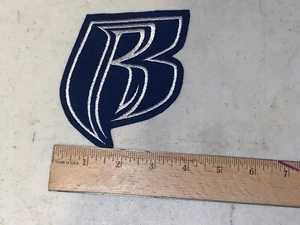 Patch Ryders ricamata su misura con volant - blu e bianco - Foto 1 di 2