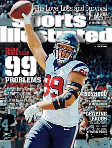 NFL NEW JJ WATT SPORTS ILLUSTRATED HOUSTON TEXANS FOOTBALL NOVEMBER 17 2014 - Imagen 1 de 12