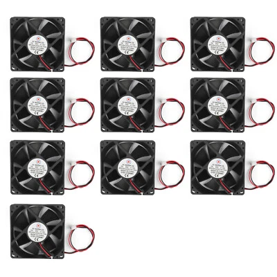 10PCS DC Brushless Cooling PC Computer Fan 24V 8025s 80x80x25mm 0.15A 2 Pin Wire - Bild 1 von 4