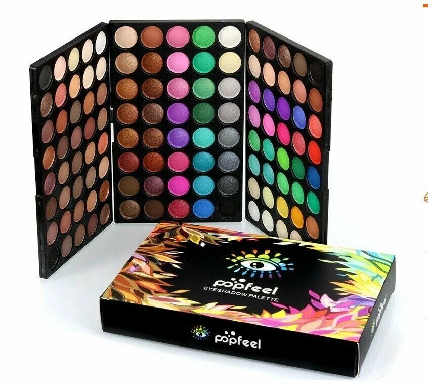 120 Colours Eye Shadow Eyeshadow Palette Makeup Make Up Kit Set Professional Box - Image 1 of 4