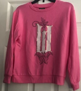 Girls Wicked the Movie Pink Sweatshirt Size 8 NWT - Picture 1 of 2