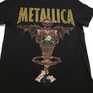 METALLICA CONCERT TOUR TEE T SHIRT Mens S Black MERCH TRAFFIC - Picture 1 of 3