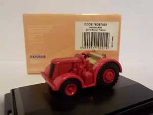 Model , David Brown Tractor - Red, 1/76 New 76DBT003 - Picture 1 of 4
