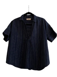 Madewell Courier Button-back shirt, Women’s Size Small, Color Blue, pre-Owned. - Picture 1 of 3