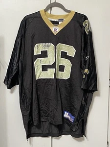 New Orleans Saints #26 McAllister black NFL Reebok jersey / men 2XL - Picture 1 of 7