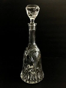 Crystal Liquor Decanter 15" Tall - Picture 1 of 8