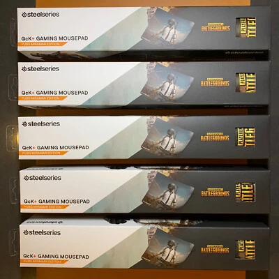 Alfombrilla de ratón para juegos SteelSeries QCK+ PUBG edición Miramar edición limitada - nueva en caja Foto 1 de 4