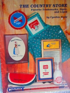 The Country Store: Favorite Trademarks, Signs & Logos Counted Cross Stitch Chart - Picture 1 of 1