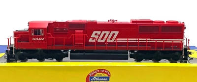 HO ATHEARN 91673 SD-60 SOO LINE # 6042 DCC QUICK PLUG EQUIPPED - Image 1 of 3