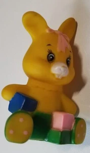 Vintage Toy Bunny 1979 The Dolly Toy Co. Playtime Bunny Rabbit 3" Adorable  - Picture 1 of 5