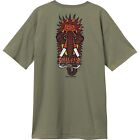 New Deal Vallely Mammoth T Shirt - Military Green