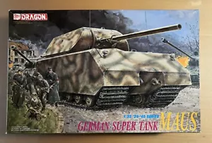 DRAGON 6007 - GERMAN SUPER TANK MAUS - 1/35 PLASTIC KIT - Foto 1 di 8
