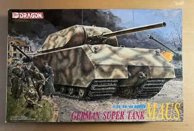 DRAGON 6007 - GERMAN SUPER TANK MAUS - 1/35 PLASTIC KIT - Immagine 1 di 4