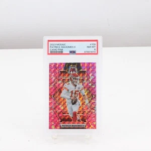 Mosaico Panini #109 Patrick Mahomes II 2023 camuflaje rosa Prizm (PZ1004413) - Imagen 1 de 4