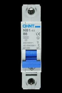 Kint 6 AMP KURVE B 6kA MCB UNTERBRECHUNGSSCHALTER NB1-63 - Bild 1 von 7