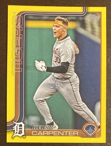 2025 Topps #543 Kerry Carpenter Yellow Border - Bild 1 von 1