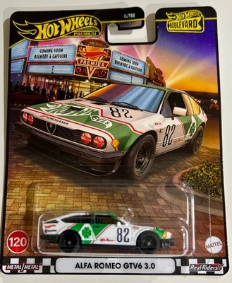 Hotwheels Premium Boulevard ALFAROMEO GTV6 3.0 - Immagine 1 di 2