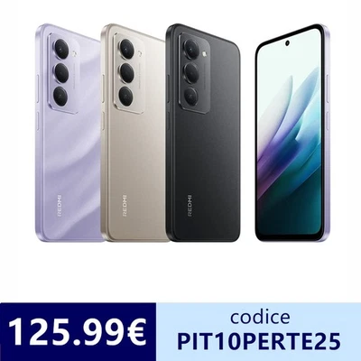 Xiaomi REDMI 15 Smartphone 6+128GB 50MP 7000mAh 144Hz 6,9"Snapdragon®685 Globale - Immagine 1 di 4