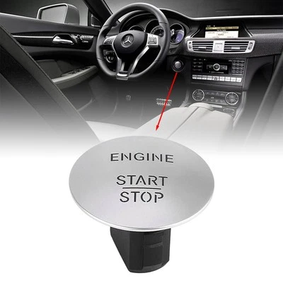 Botón de arranque sin llave Go motor arranque parada pulsador apto para Mercedes-Benz Foto 1 de 4
