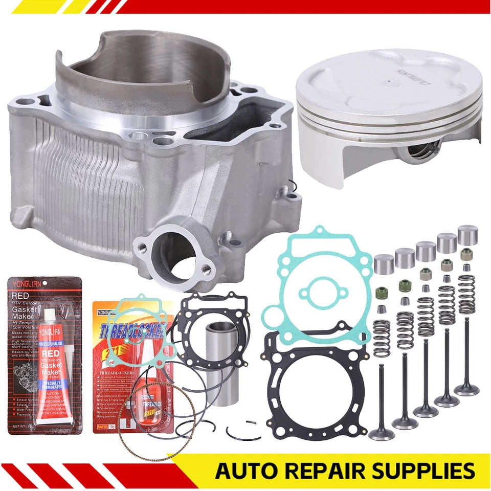 For Yamaha YFZ450 YFZ 450 95mm Cylinder Piston Rings Gaskets Top End Rebuild Kit Foto 1 de 4