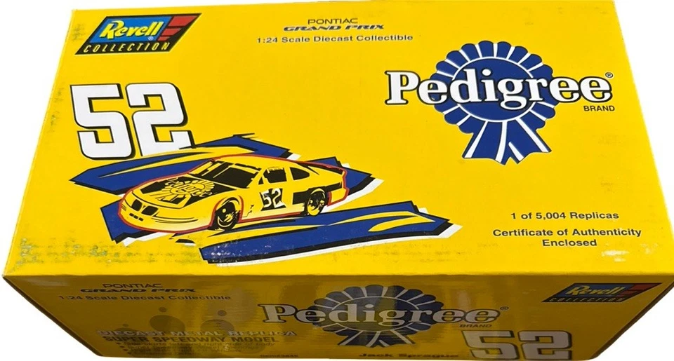 Pontiac Grand Prix 1996 Revell-Pedigree NASCAR #52 Jack Sprague 1:24-1/5004 hecho Foto 1 de 4