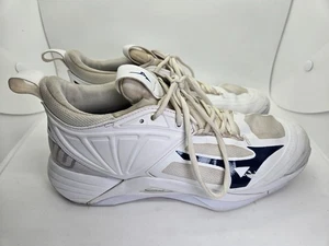 Mizuno Wave Momentum 2 Volleyball Shoes Women's 10 White Court Athletic Sneakers - Picture 1 of 8