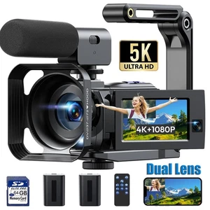 🔥Cámara Videocámara 5K 56MP Doble Objetivo WiFi IR Visión Nocturna Zoom 16x - Imagen 1 de 13