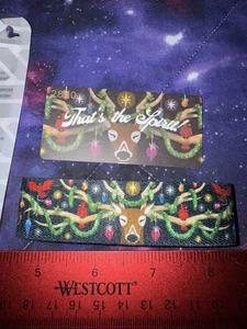 ZOX ** That’s The SPIRIT ** Double LARGE STRAP w/Card RaRe 2024 Advent Cal Day 2 - Picture 1 of 3