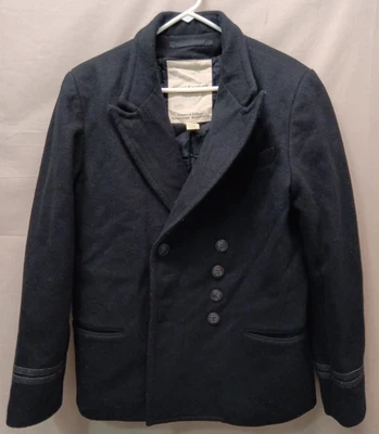 Chaquetón Ralph Lauren Denim & Supply para hombre negro con botones de anclaje náutico L Foto 1 de 4