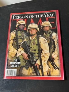 Time Magazine Person of the Year American Solider December 29, 2003 Lebron James - Picture 1 of 2
