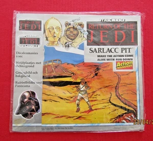 Star Wars Return of The Jedi Sarlacc Pit Action Transfer 1983 Unused Set (BX1) - Picture 1 of 5