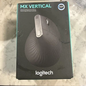Logitech MX Vertical Wireless Optical Mouse Ergonomic, Black - Bild 1 von 2