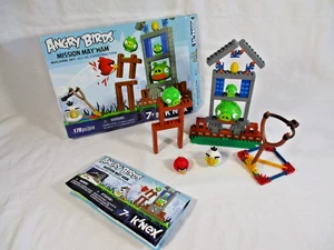 K'NEX : Angry Birds Mission May’Ham 176 pcs Building Set Missing 1 Piece Knex - Picture 1 of 10