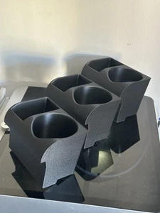 BMW E46 Rear Ashtray Replacement | Cup Holder + Extra Storage Compartment - Picture 1 of 12
