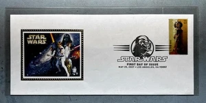 SOBRE ESTAMPADO REINA AMIDALA EDICIÓN PRIMER DÍA STAR WARS / USPS (25-5-2007) NUEVO* - Imagen 1 de 2