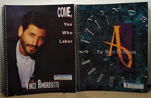 Vince Ambrosetti - Come You Who Labor & Far More Precious - (2) Cancioneros - Imagen 1 de 9