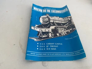 WRENN EARLY 00 STEAM LOCOS OPERATING INSTRUCTIONS MANUAL BOOKLET C 1970 1/- - Picture 1 of 4