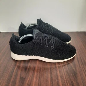 Allbirds Wool Runner Fluffs Mens Size 11 Shoes Black Walking Running Sneakers - Picture 1 of 12