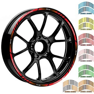 Reflective 17" 18" "CBR600RR" Wheel Rim Tape Decal Stripes Sticker for Honda - Foto 1 di 22