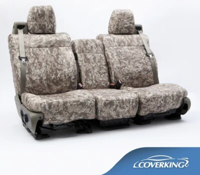 NEW Full Printed Sand Digital Camo Camouflage Seat Covers / 5102042-20 - Imagem 1 de 4