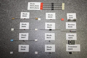 16 Parts Repair Kit Magnavox 22ME601B/F7 INVERTER BOARD BA1775F0101 2 EM10 - Picture 1 of 1
