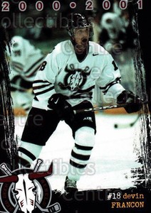 2000-01 Red Deer Rebels #4 Devin Francon
